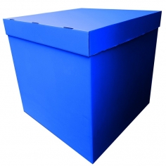 Коробка для воздушных шаров, Синяя