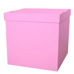 Коробка для воздушных шаров, Розовая
