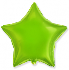 Шар Звезда, Лайм / Green Lime (в упаковке)