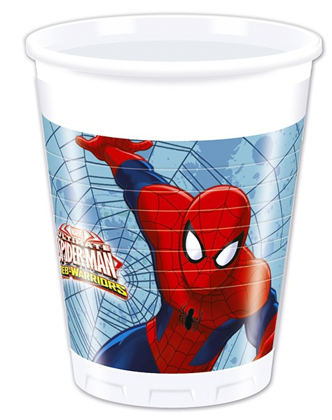 Стаканы пластиковые "Человек - Паук" / Ultimate Spiderman Web Warriors