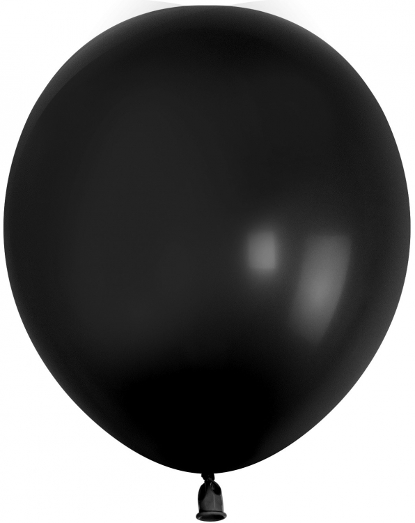 Шар Пастель Черный (S18/150)